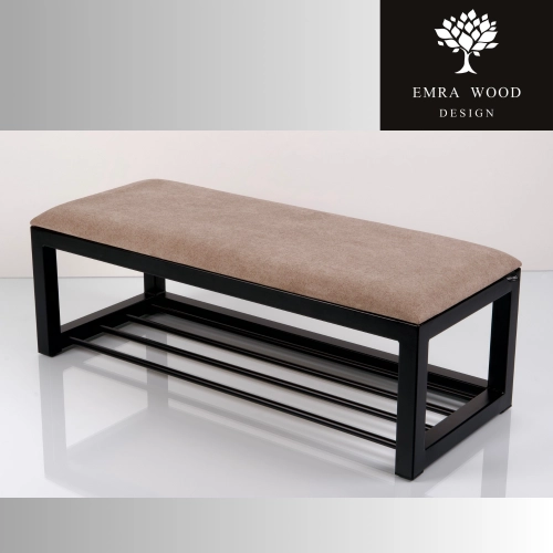 Ławka Tapicerowana Industrialna Tkanina STRONG 04 LGM-401 Rozmiary od 45 cm do 200 cm