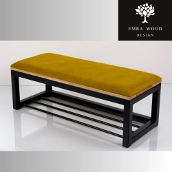 Ławka Tapicerowana Industrialna Tkanina STRONG 07 LGM-402 Rozmiary od 45 cm do 200 cm