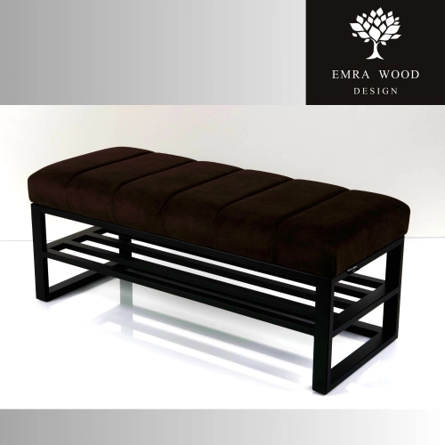 Ławka Tapicerowana Industrialna Tkanina HOLD ME 06 LGM-445 Rozmiary od 45 cm do 200 cm