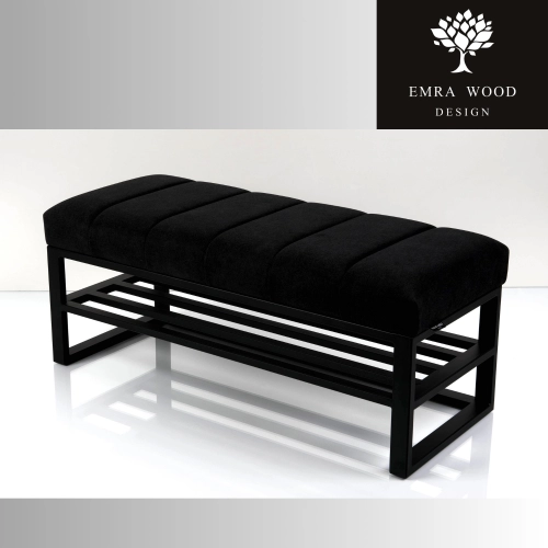 Ławka Tapicerowana Industrialna Tkanina STRONG 15 LGM-445 Rozmiary od 45 cm do 200 cm