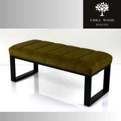 Ławka Tapicerowana Industrialna Tkanina HOLD ME 15  LGM-453 Rozmiary od 45 cm do 200 cm