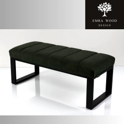 Ławka Tapicerowana Industrialna Tkanina Strong 09  LGM-453 Rozmiary od 45 cm do 200 cm