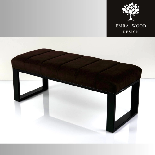 Ławka Tapicerowana Industrialna Tkanina HOLD ME 06  LGM-453 Rozmiary od 45 cm do 200 cm