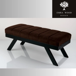 Ławka Tapicerowana Industrialna Tkanina HOLD ME 06  LGM-454 Rozmiary od 45 cm do 200 cm