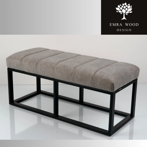 Ławka Tapicerowana Industrialna Tkanina STRONG 14  LGM-461 Rozmiary od 45 cm do 200 cm