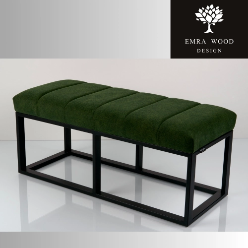 Ławka Tapicerowana Industrialna Tkanina STRONG 09 LGM-461 Rozmiary od 45 cm do 200 cm