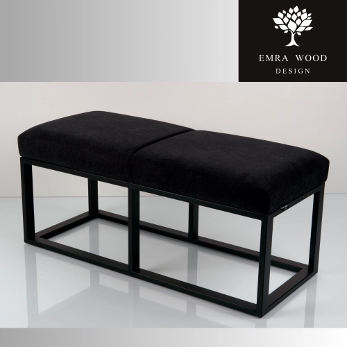 Ławka Tapicerowana Industrialna Tkanina STRONG 15  LGM-462 Rozmiary od 45 cm do 200 cm