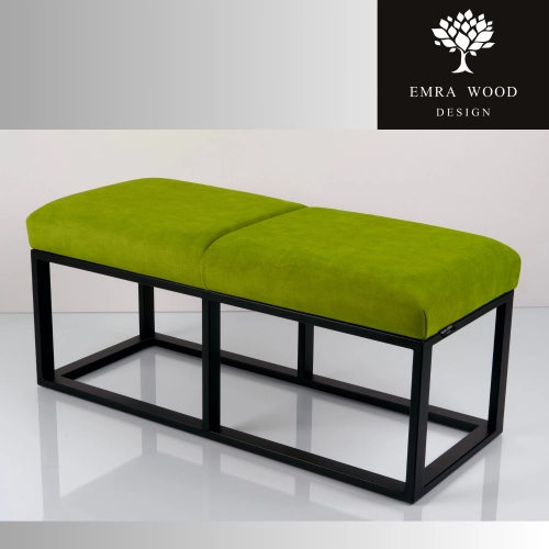 Ławka Tapicerowana Industrialna Tkanina HOLD ME 14 LGM-462 Rozmiary od 45 cm do 200 cm