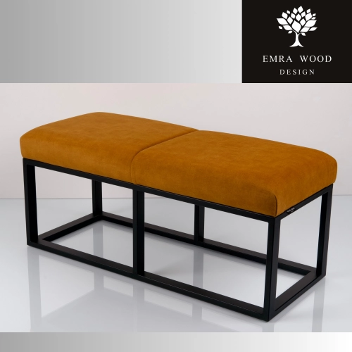 Ławka Tapicerowana Industrialna Tkanina HOLD ME 09 LGM-462 Rozmiary od 45 cm do 200 cm