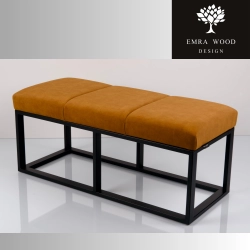 Ławka Tapicerowana Industrialna Tkanina HOLD ME 09  LGM-463 Rozmiary od 45 cm do 200 cm