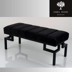 Ławka Tapicerowana Industrialna Tkanina STRONG 15  LGM-465 Rozmiary od 45 cm do 200 cm