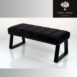 Ławka Tapicerowana Industrialna Tkanina STRONG 15  LGM-529 Rozmiary od 45 cm do 200 cm