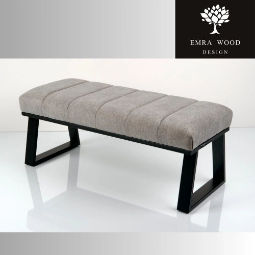 Ławka Tapicerowana Industrialna Tkanina STRONG 14  LGM-529 Rozmiary od 45 cm do 200 cm