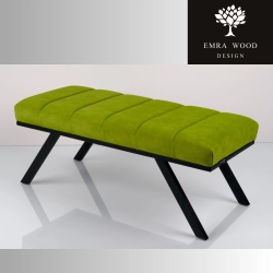 Ławka Tapicerowana Industrialna Tkanina HOLD ME 14  LGM-469 Rozmiary od 45 cm do 200 cm