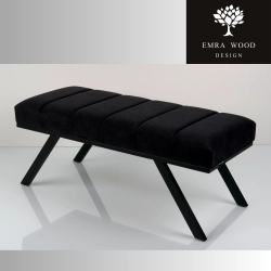 Ławka Tapicerowana Industrialna Tkanina STRONG 15  LGM-469 Rozmiary od 45 cm do 200 cm