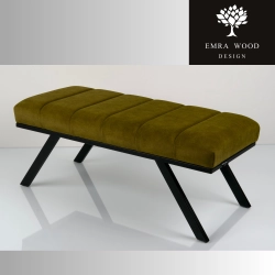 Ławka Tapicerowana Industrialna Tkanina HOLD ME 15 LGM-469 Rozmiary od 45 cm do 200 cm
