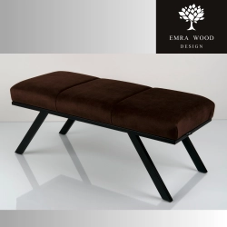 Ławka Tapicerowana Industrialna Tkanina HOLD ME 06  LGM-470 Rozmiary od 45 cm do 200 cm