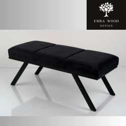 Ławka Tapicerowana Industrialna Tkanina STRONG 15  LGM-470 Rozmiary od 45 cm do 200 cm