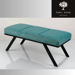 Ławka Tapicerowana Industrialna Tkanina HOLD ME 19  LGM-470 Rozmiary od 45 cm do 200 cm