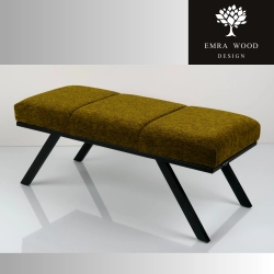 Ławka Tapicerowana Industrialna Tkanina LIKE ME  LGM-470 Rozmiary od 45 cm do 200 cm