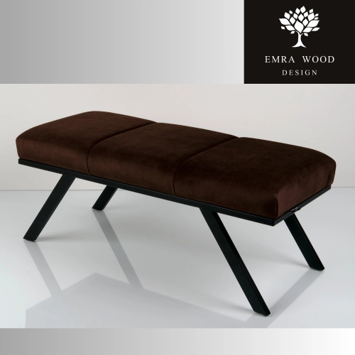 Ławka Tapicerowana Industrialna Tkanina HOLD ME 06  LGM-470 Rozmiary od 45 cm do 200 cm