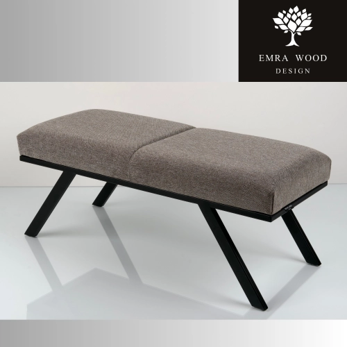 Ławka Tapicerowana Industrialna Tkanina LIKE ME  LGM-471 Rozmiary od 45 cm do 200 cm