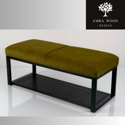 Ławka Tapicerowana Industrialna Tkanina  HOLD ME 15 LGM-476 Rozmiary od 45 cm do 200 cm