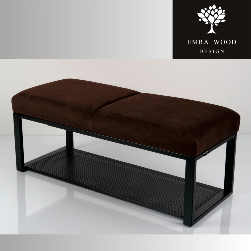 Ławka Tapicerowana Industrialna Tkanina HOLD ME 06 LGM-476 Rozmiary od 45 cm do 200 cm