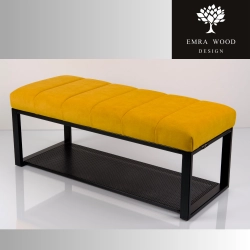 Ławka Tapicerowana Industrialna Tkanina HOLD ME 12  LGM-477 Rozmiary od 45 cm do 200 cm