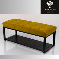 Ławka Tapicerowana Industrialna Tkanina STRONG 07  LGM-477 Rozmiary od 45 cm do 200 cm