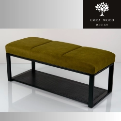 Ławka Tapicerowana Industrialna Tkanina HOLD ME 15  LGM-478 Rozmiary od 45 cm do 200 cm