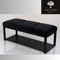 Ławka Tapicerowana Industrialna Tkanina STRONG 15  LGM-478 Rozmiary od 45 cm do 200 cm