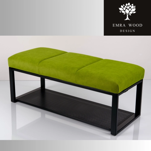 Ławka Tapicerowana Industrialna Tkanina HOLD ME 14  LGM-478 Rozmiary od 45 cm do 200 cm