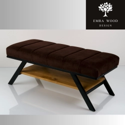 Ławka Tapicerowana Industrialna Tkanina HOLD ME 06 LGM-479 Rozmiary od 45 cm do 200 cm