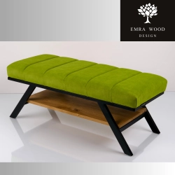 Ławka Tapicerowana Industrialna Tkanina HOLD ME 14 LGM-479 Rozmiary od 45 cm do 200 cm