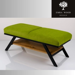 Ławka Tapicerowana Industrialna Tkanina HOLD ME 14  LGM-480 Rozmiary od 45 cm do 200 cm