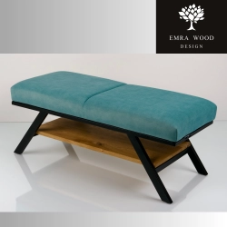 Ławka Tapicerowana Industrialna Tkanina HOLD ME 19 LGM-480 Rozmiary od 45 cm do 200 cm