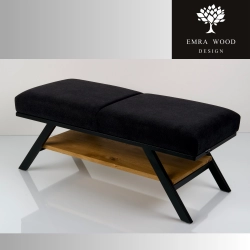 Ławka Tapicerowana Industrialna Tkanina STRONG 15 LGM-480 Rozmiary od 45 cm do 200 cm