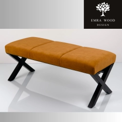 Ławka Tapicerowana Industrialna Tkanina  HOLD ME 09 LGM-485 Rozmiary od 45 cm do 200 cm