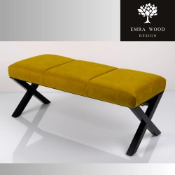 Ławka Tapicerowana Industrialna Tkanina  STRONG 06 LGM-485 Rozmiary od 45 cm do 200 cm