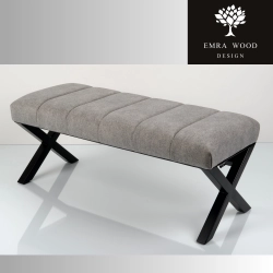 Ławka Tapicerowana Industrialna Tkanina STRONG 14 LGM-487 Rozmiary od 45 cm do 200 cm