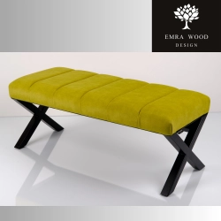 Ławka Tapicerowana Industrialna Tkanina HOLD ME 13 LGM-487 Rozmiary od 45 cm do 200 cm