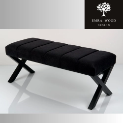 Ławka Tapicerowana Industrialna Tkanina STRONG 15 LGM-487 Rozmiary od 45 cm do 200 cm