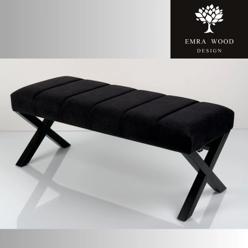 Ławka Tapicerowana Industrialna Tkanina STRONG 15 LGM-487 Rozmiary od 45 cm do 200 cm