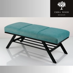 Ławka Tapicerowana Industrialna Tkanina HOLD ME 19 LGM-488 Rozmiary od 45 cm do 200 cm