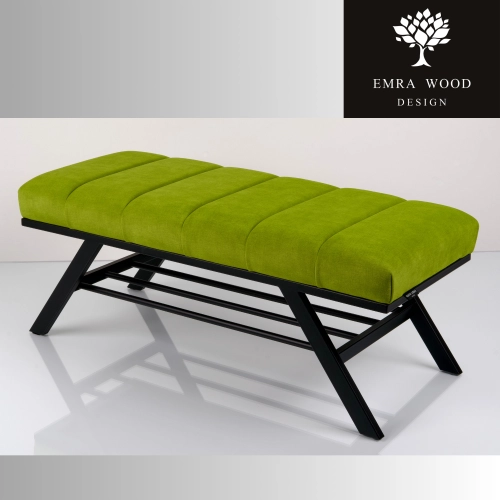 Ławka Tapicerowana Industrialna Tkanina  HOLD ME 14 LGM-489 Rozmiary od 45 cm do 200 cm