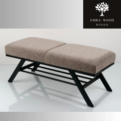 Ławka Tapicerowana Industrialna Tkaniny LIKE ME  LGM-492 Rozmiary od 45 cm do 200 cm