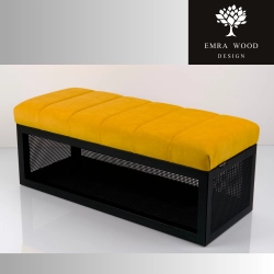 Ławka Tapicerowana Industrialna Tkanina HOLDME 12 LGM-502 Rozmiary od 45 cm do 200 cm