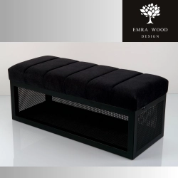 Ławka Tapicerowana Industrialna Tkanina STRONG 15 LGM-502 Rozmiary od 45 cm do 200 cm