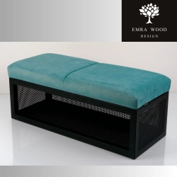 Ławka Tapicerowana Industrialna Tkanina HOLD ME 19 LGM-503 Rozmiary od 45 cm do 200 cm